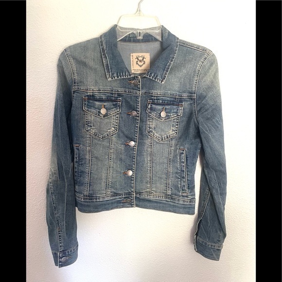 WAX JEANS distressed denim jean Jack size medium - Picture 1 of 11